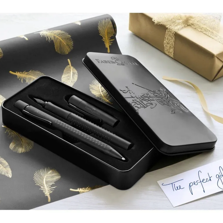 Faber-Castell Grip Edition Fountain Pen Gift Set Mistletoe - A201535