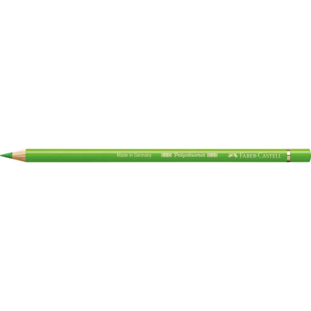 Faber-Castell Polychromos Colour Pencil 166 Grass Green Box Of 6 - A110166