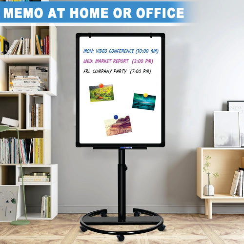 FLIPCHART MAGNETIC DELUXE CASTORS 915*610MM - BD9145