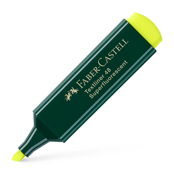 Faber-Castell Textliner 48 Superfluorescent Yellow Box of 10 - A154807