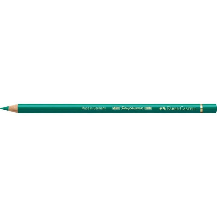 Faber-Castell Polychromos Colour Pencil 161 Phthalo Green Box Of 6 - A110161