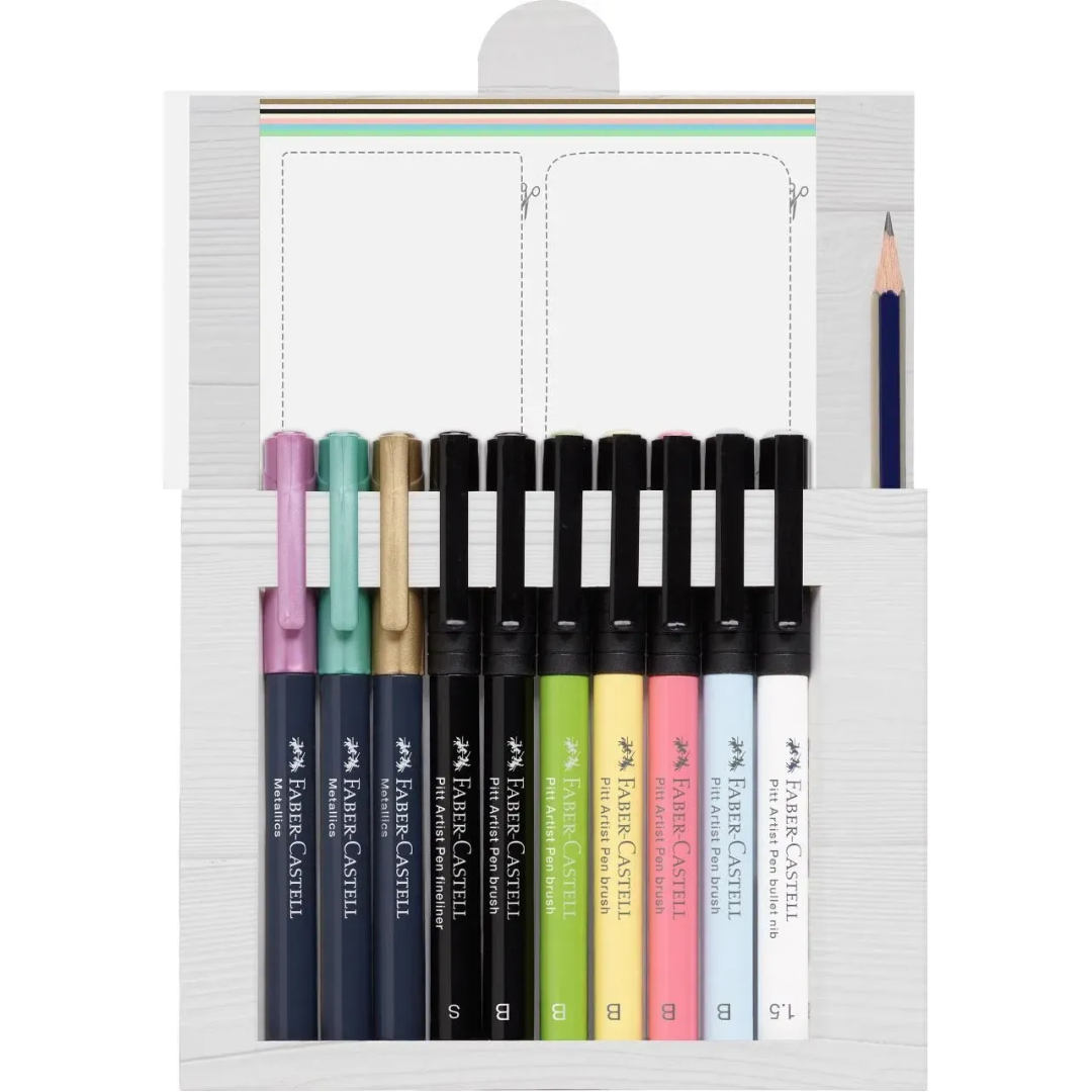 Faber-Castell Hand Lettering Creative Set Of 12 - A267103