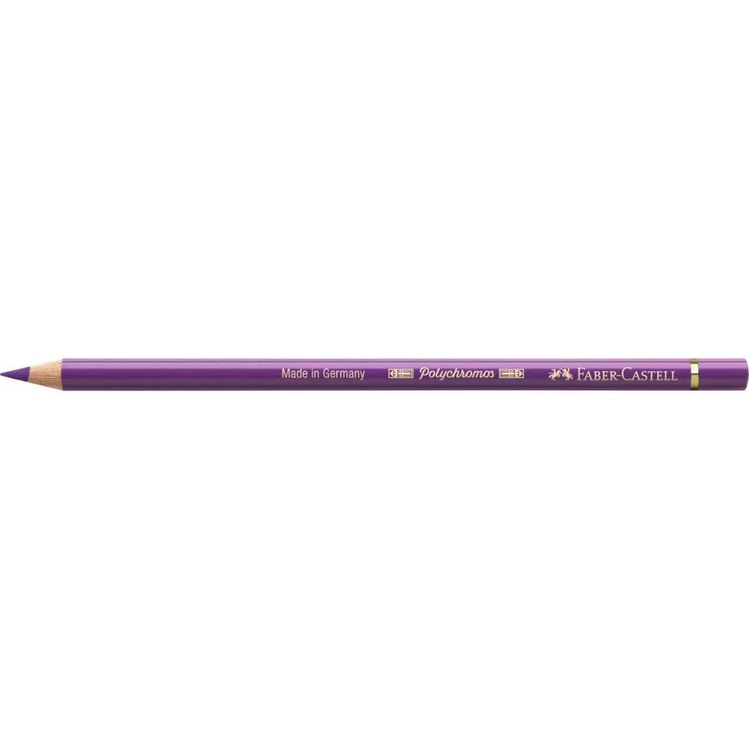 Faber-Castell Polychromos Colour Pencil 160 Manganese Violet Box Of 6 - A110160