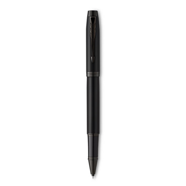 Parker IM Achromatic Rollerball Pen - Fine Nib - Black Ink - Giftbox
