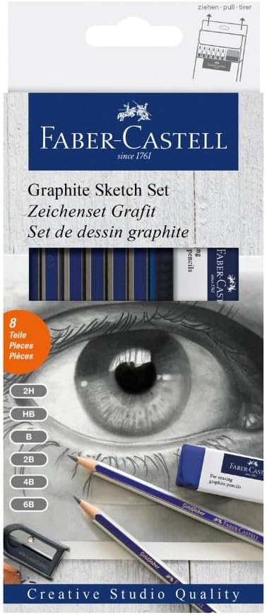 Faber-Castell Goldfaber Graphite Sketching Set - A114000
