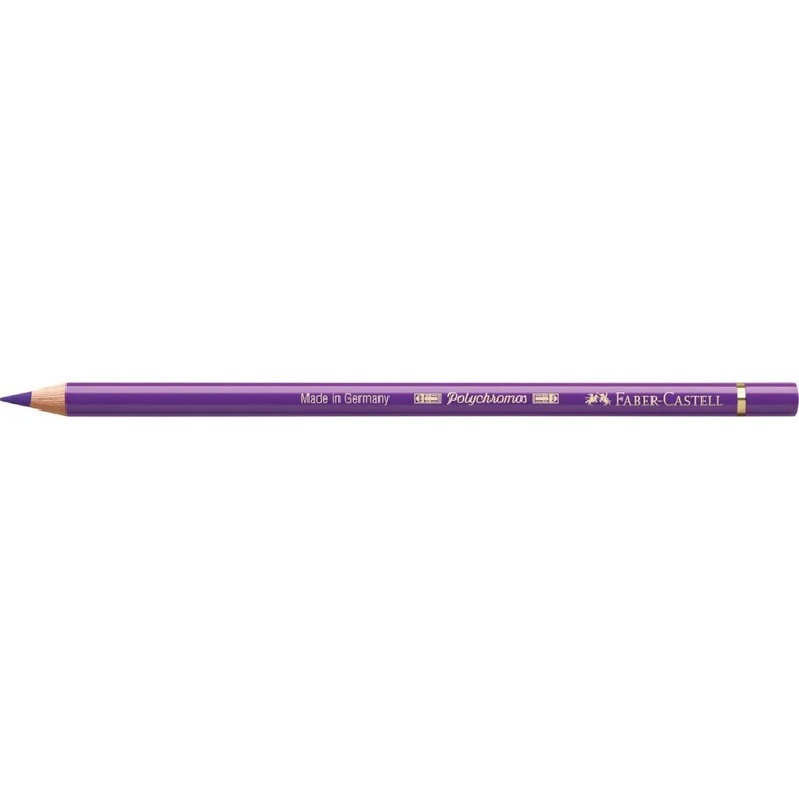 Faber-Castell Polychromos Colour Pencil 136 Purple Violet Box Of 6 - A110136