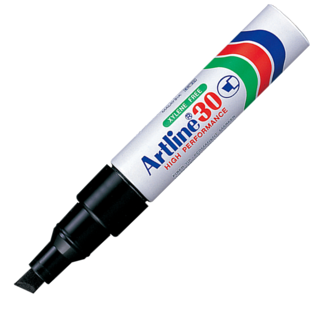 Artline EK-30 Chisel Tip Permanent Marker