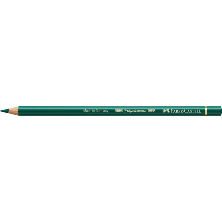 Faber-Castell Polychromos Colour Pencil 159 Hooker's green Box Of 6 - A110159
