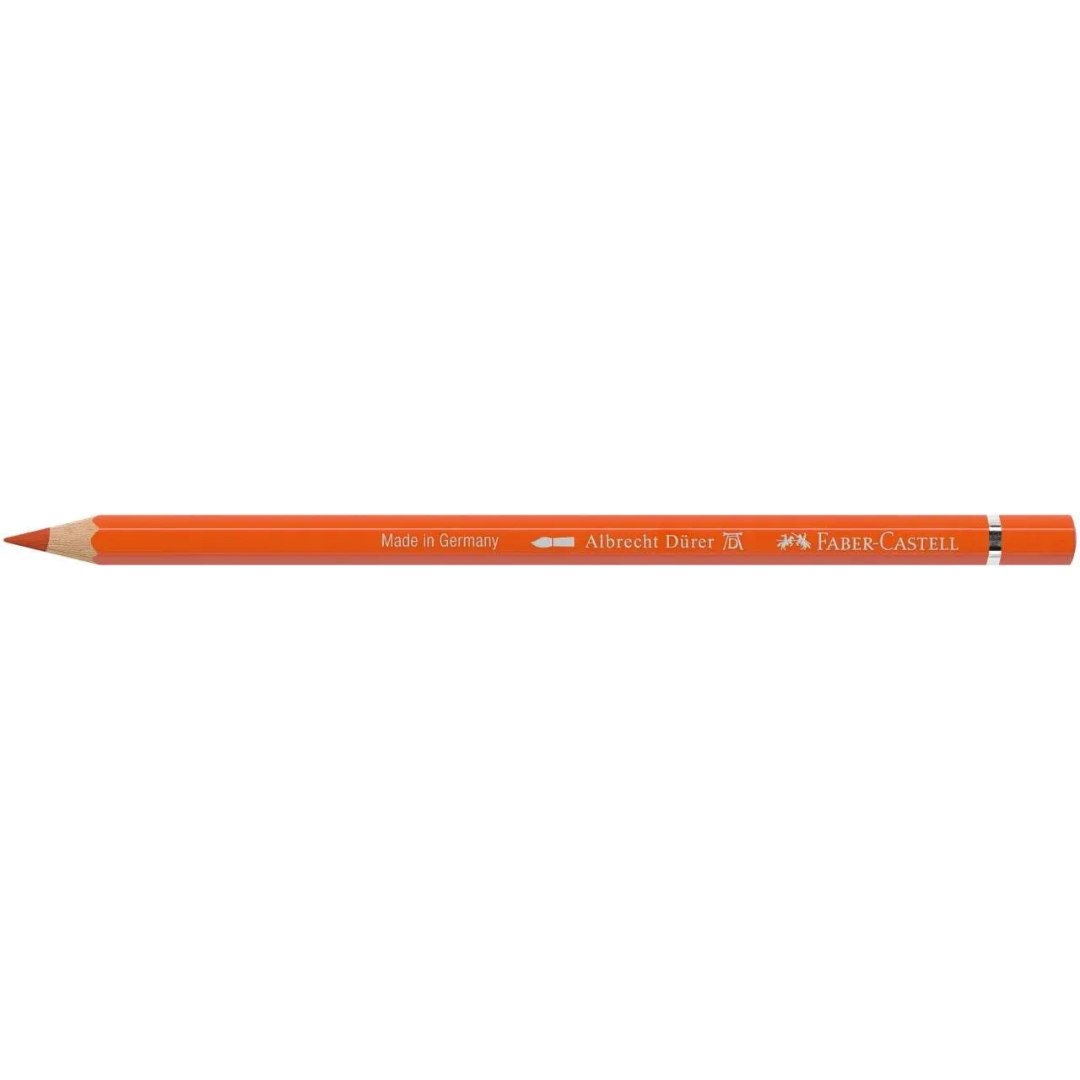 Faber-Castell Albrecht Dürer Watercolour Pencil 115 Dark Cadmium Orange Box Of 6 - A117615