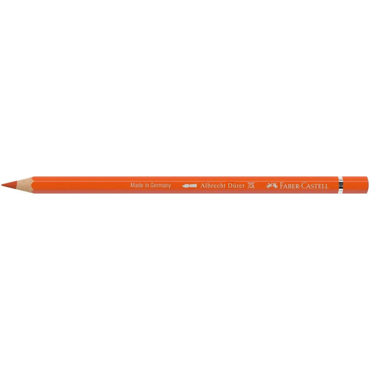 Faber-Castell Albrecht Dürer Watercolour Pencil 115 Dark Cadmium Orange Box Of 6 - A117615