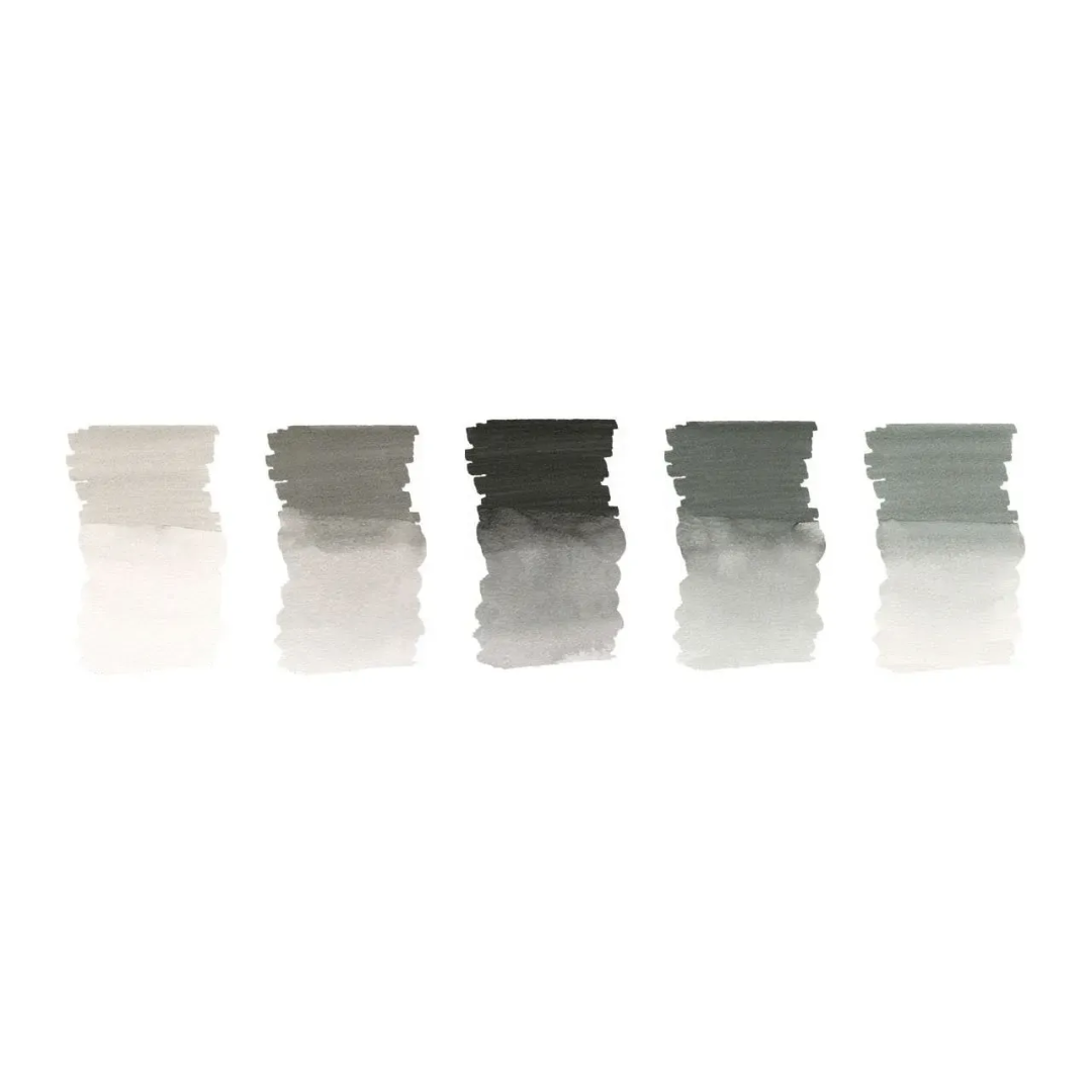 Faber-Castell Albrecht Dürer Watercolour Marker Grey Tones Wallet Of 5 - A160306