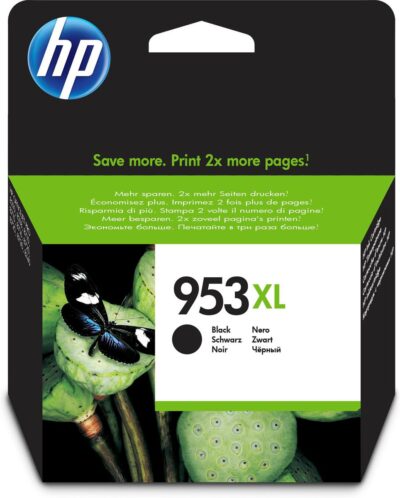 HP 953XL High Yield Black Ink Cartridge - HPLOS70AE