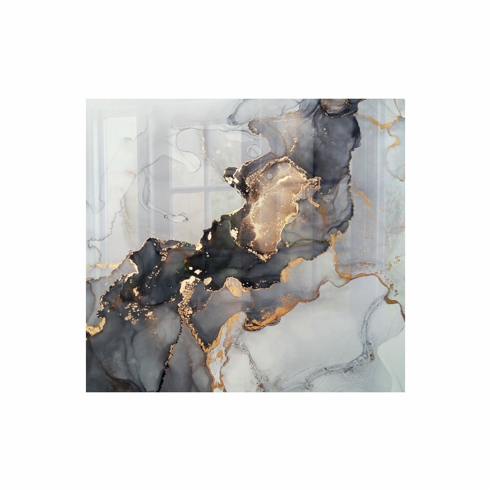Parrot Ink Constrast Hob Splashback (598 X 650 X 6mm) - SB6065AI