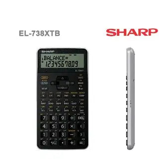 Sharp financial calculator EL738xtb - 12 digits