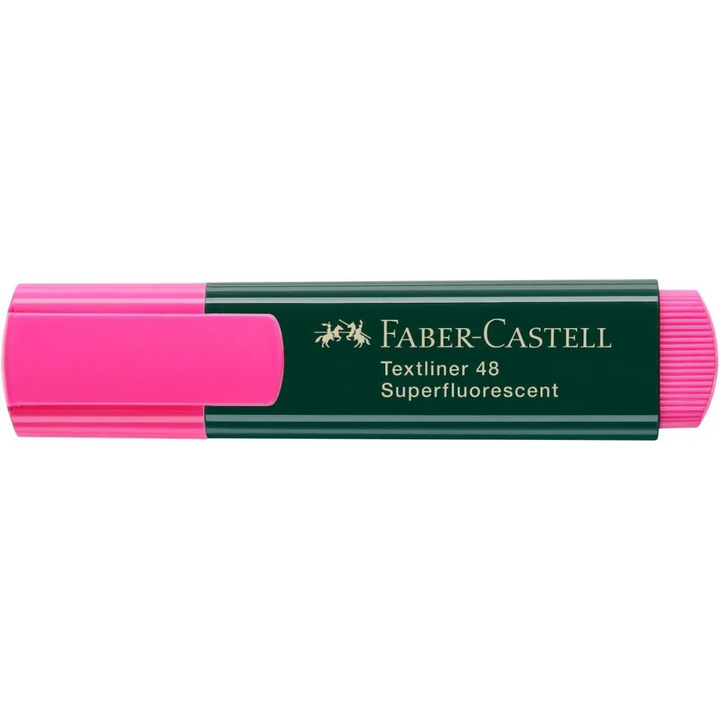 Faber-Castell Textliner 48 Superfluorescent Pink Box of 10 - A154828