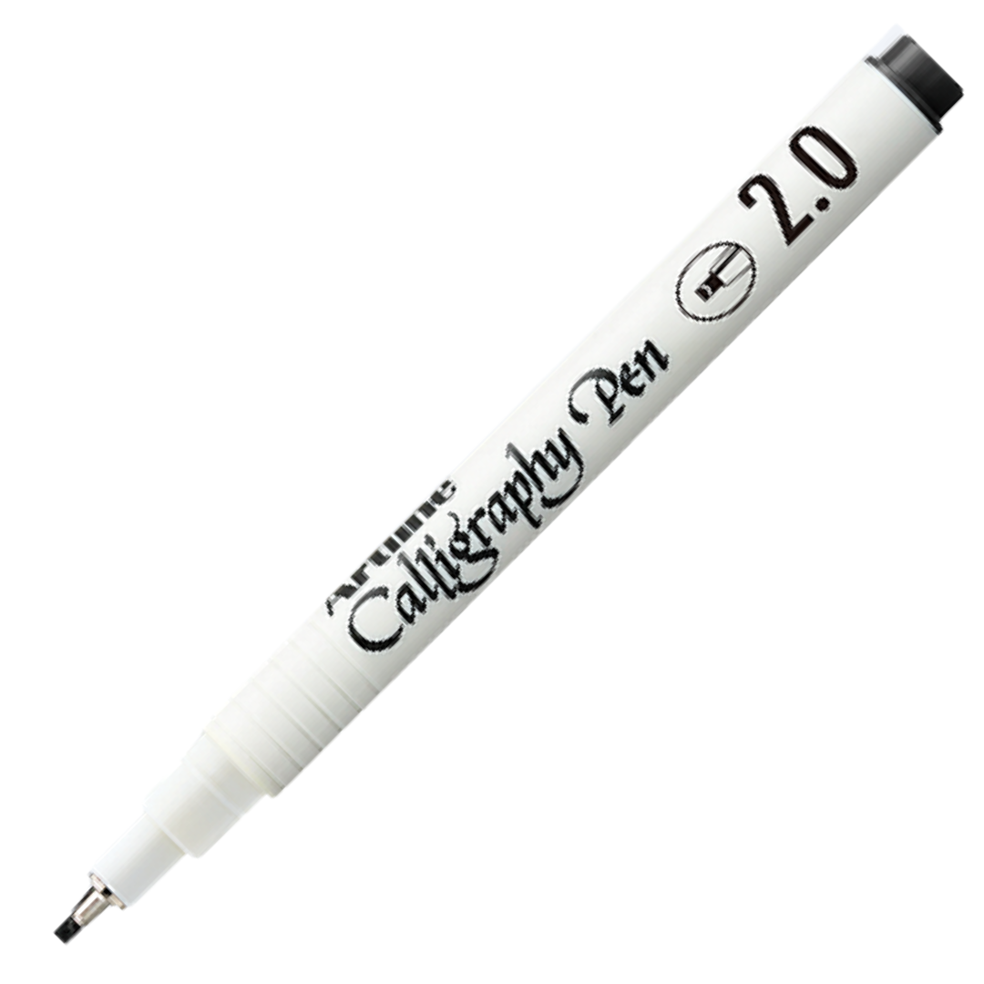 Artline 2.0 Calligraphy Pen Black - EK242-BK