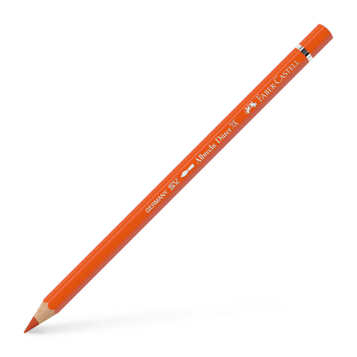 Faber-Castell Albrecht Dürer Watercolour Pencil 115 Dark Cadmium Orange Box Of 6 - A117615