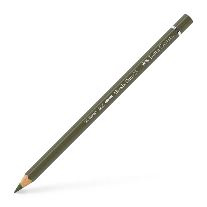 Faber-Castell Albrecht Dürer Watercolour Pencil 173 Olive Green Yellowish Box Of 6 - A117673