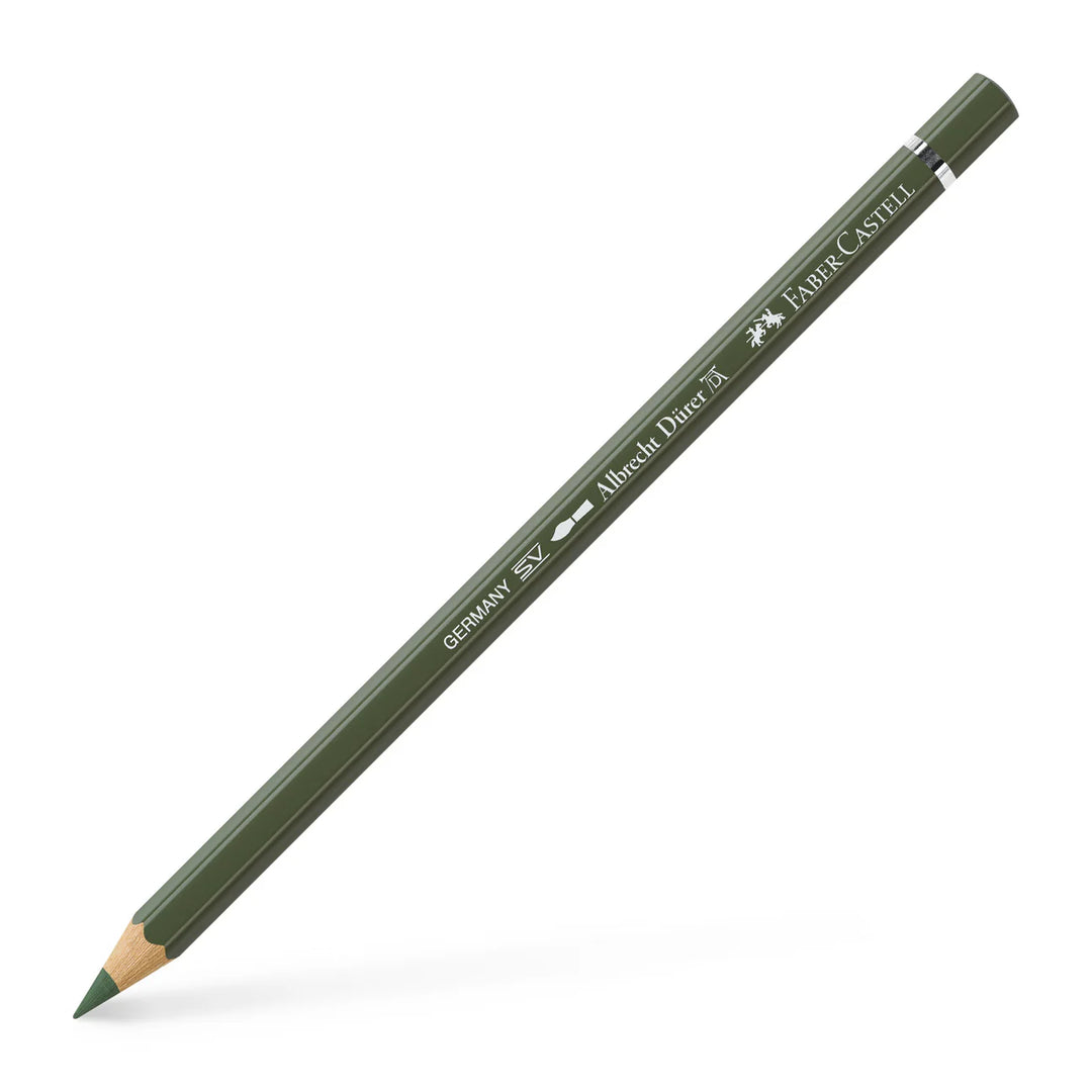 Faber-Castell Albrecht Dürer Watercolour Pencil 174 Chromium Green Opaque Box Of 6 - A117674