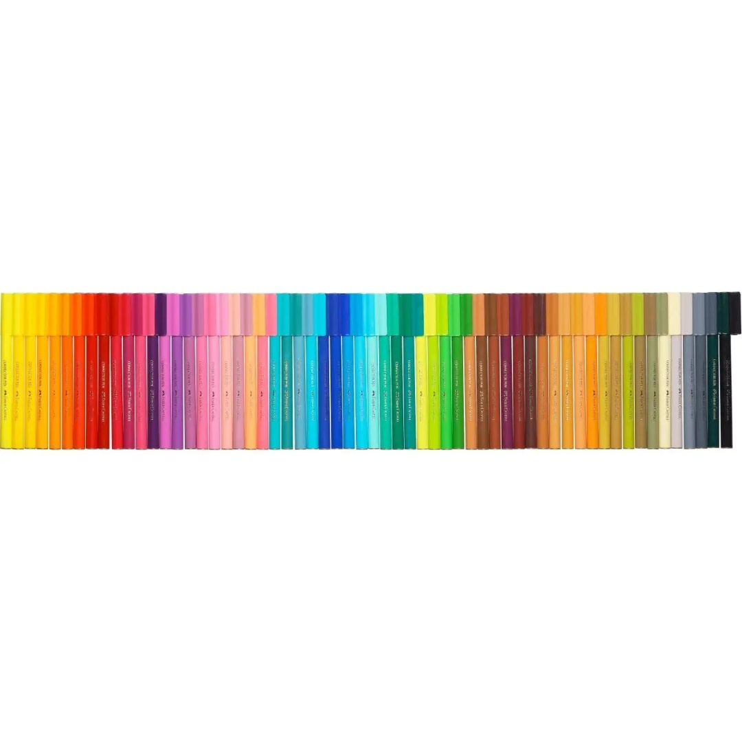Faber-Castell Connector felt-tip Pen Set Carrying Case Of 60 Pieces - A155560