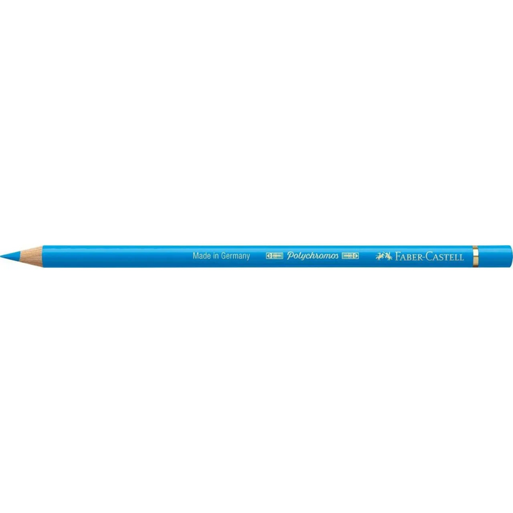 Faber-Castell Polychromos Colour Pencil 152 Middle Phthalo Blue Box Of 6 - A110152