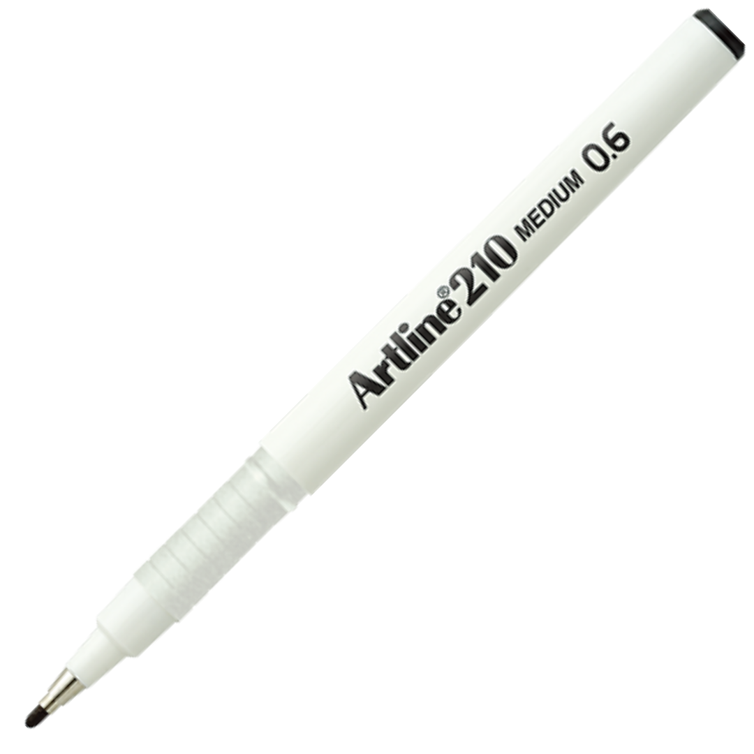 Artline EK-210 Black Signpen Pen 0.6 - EK210-BK