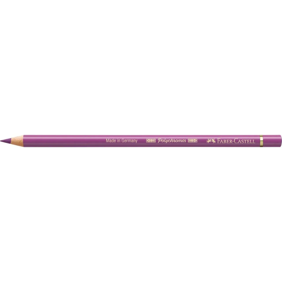 Faber-Castell Polychromos Colour Pencil 135 Light Red-Violet Box Of 6 - A110135