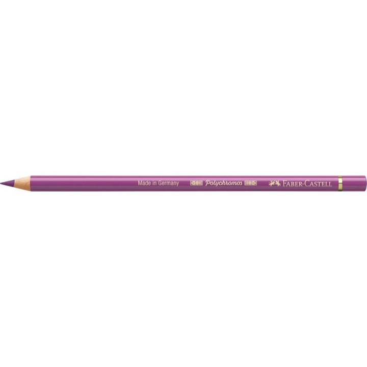 Faber-Castell Polychromos Colour Pencil 135 Light Red-Violet Box Of 6 - A110135