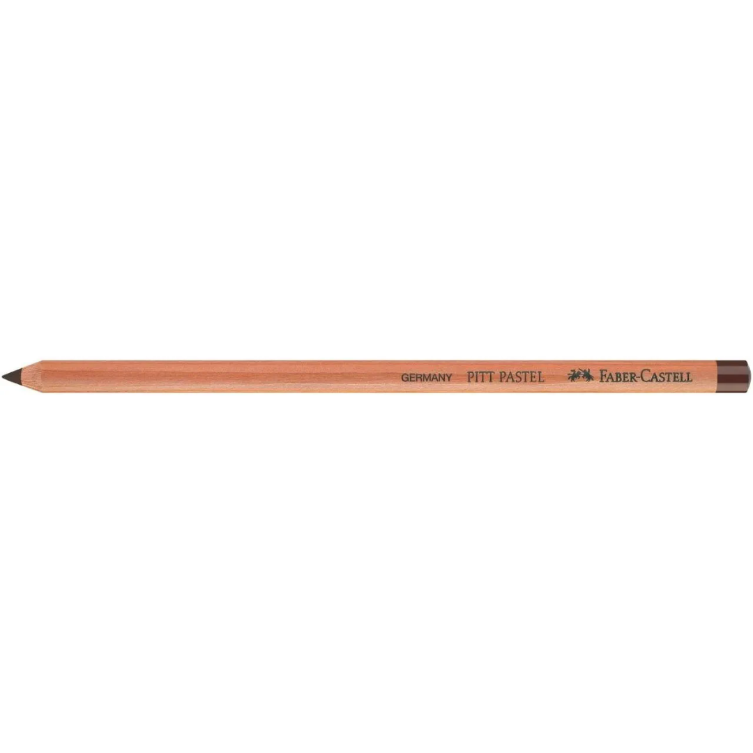 Faber-Castell Pitt Pastel Pencil 177 Walnut Brown Box Of 6 - A112277