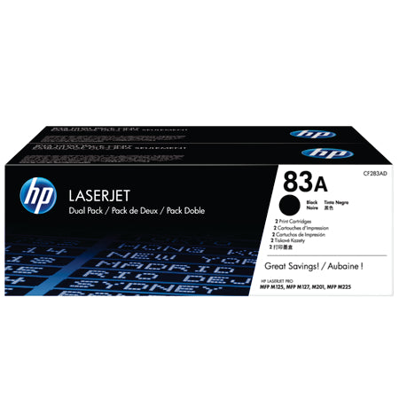 HP 83A Laserjet M127/M225/M201 Black Print Cartridge - HPCF283A