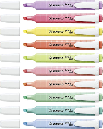 STABILO Swing Cool Pastel Highlighters 8 Pack - HIG P8
