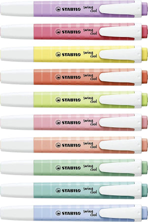 STABILO Swing Cool Pastel Highlighters 8 Pack - HIG P8
