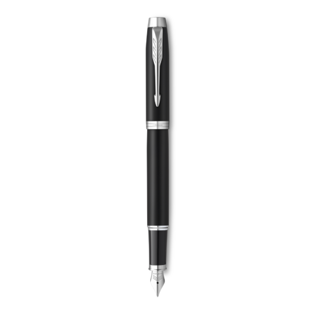 Parker IM Essential Fountain Pen Medium Nib Black Ink