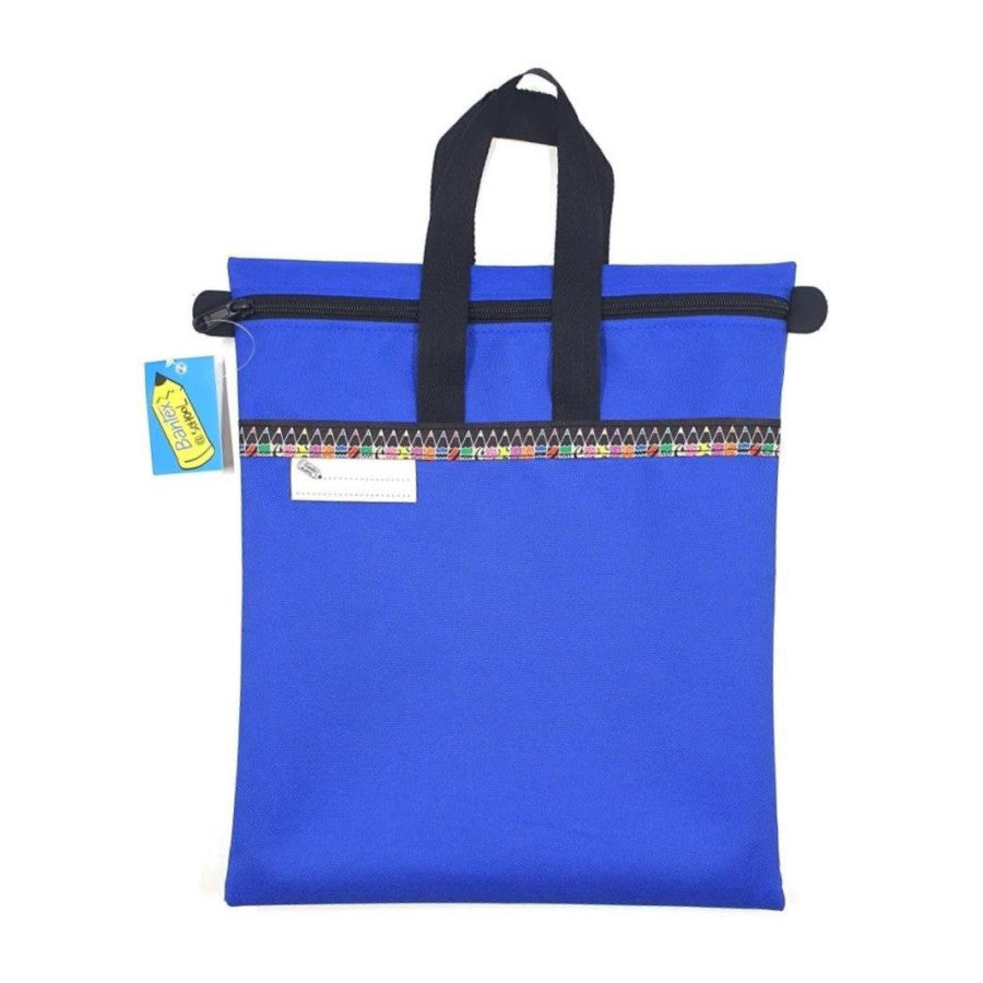 Bantex Library Bag Portrait with Zip and Handles