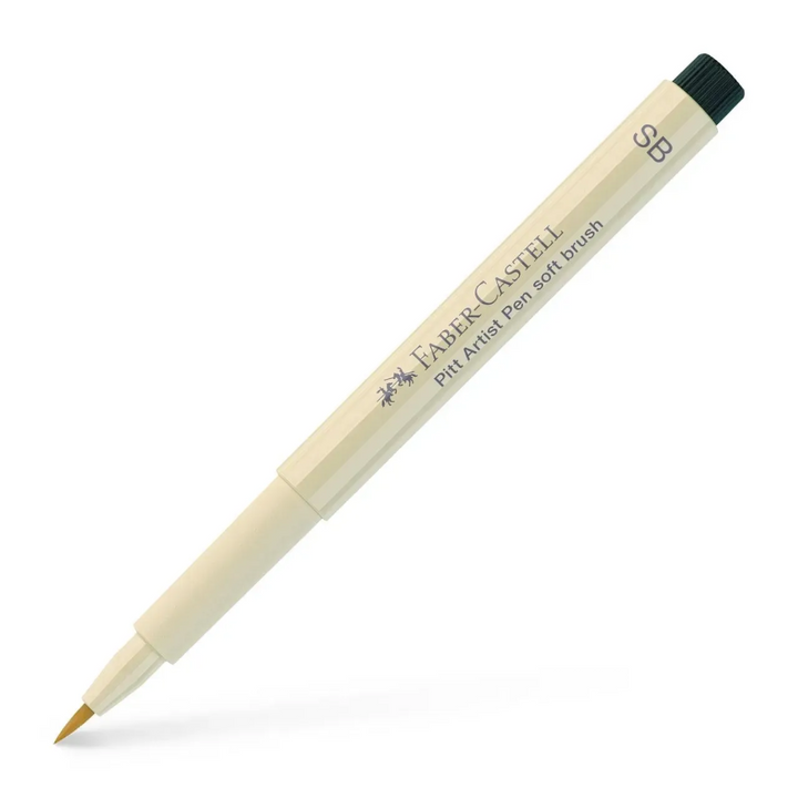 Faber-Castell Pitt India Ink Artist Pen SB 270 Warm Grey I Box Of 10 - A167870