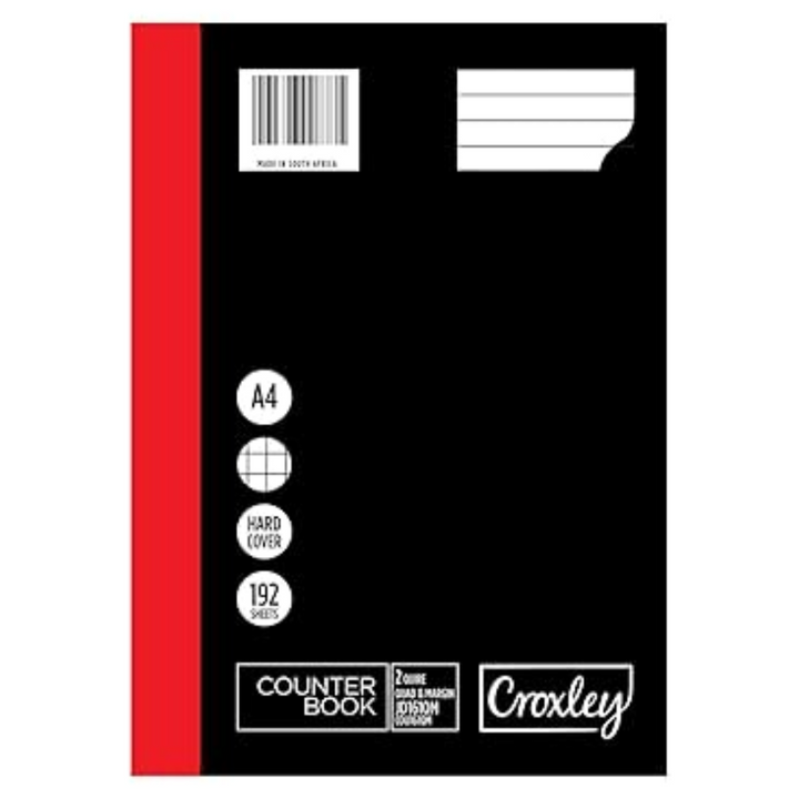 Croxley JD160 1-Q 96 Pg Ruled Q&amp;M A4