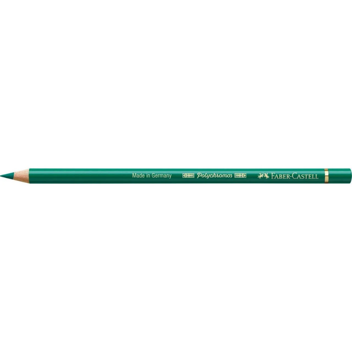 Faber-Castell Polychromos Colour Pencil 264 Dark Phthalo Green Box Of 6 - A110264