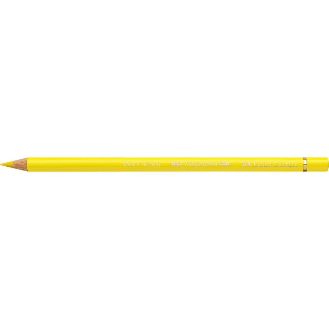 Faber-Castell Polychromos Colour Pencil 105 Light Cadmium Yellow Box Of 6 - A110105