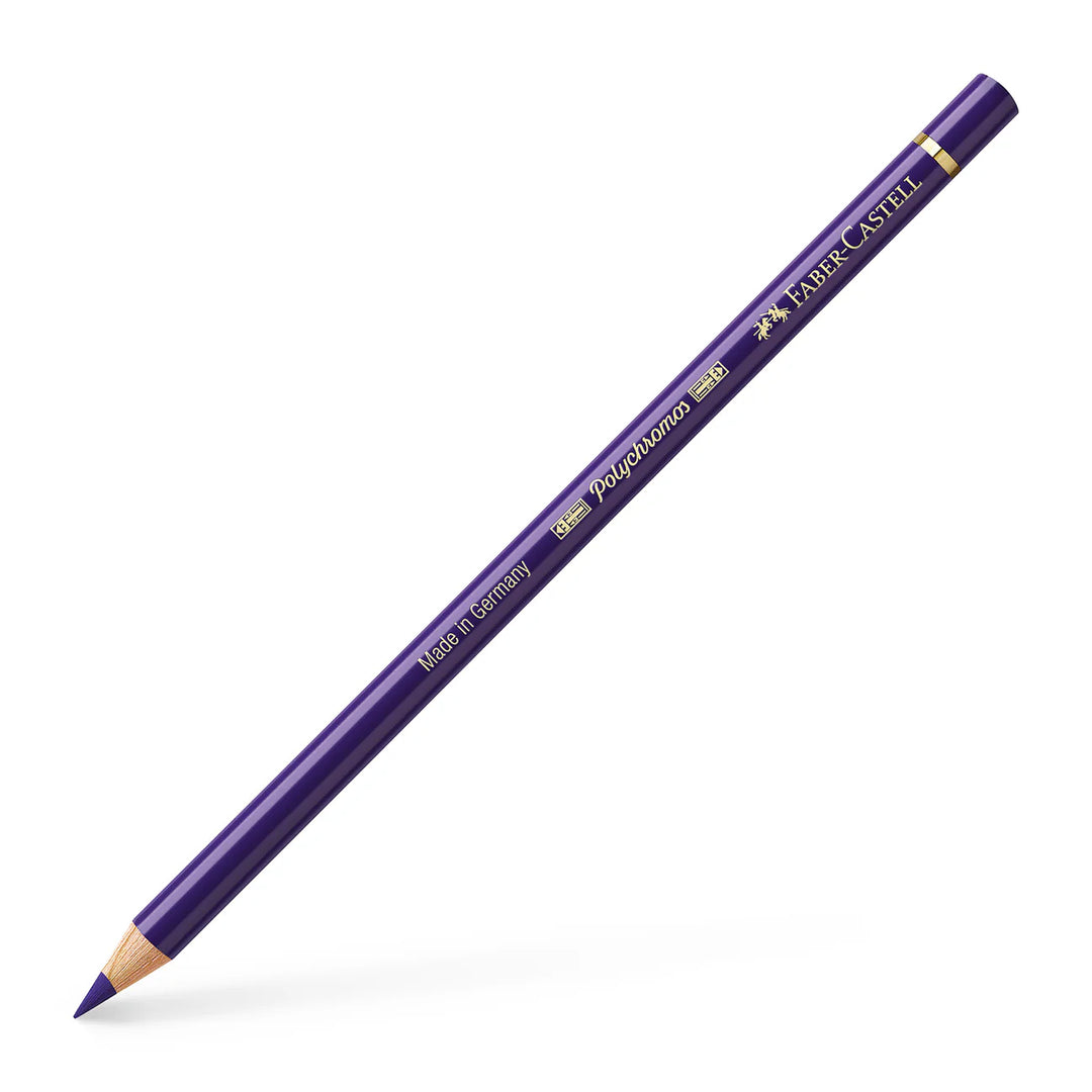 Faber-Castell Polychromos Colour Pencil 249 Mauve Box Of 6 - A110249