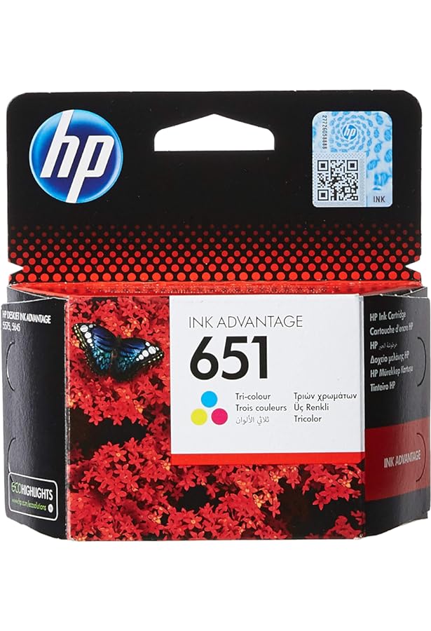 HP 651 Black Original Ink Cartridge - HPC2P11AE