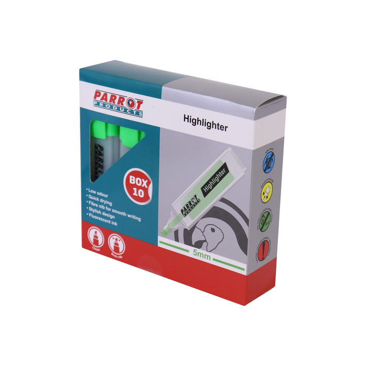 Highlighter Marker Box (10 Markers )