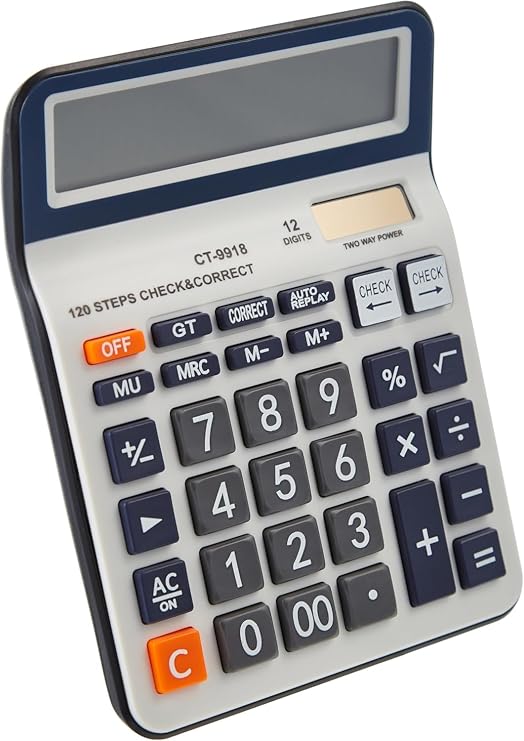 Kajib check and correct calculator - CT 9918
