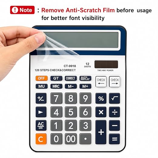 Kajib check and correct calculator - CT 9918