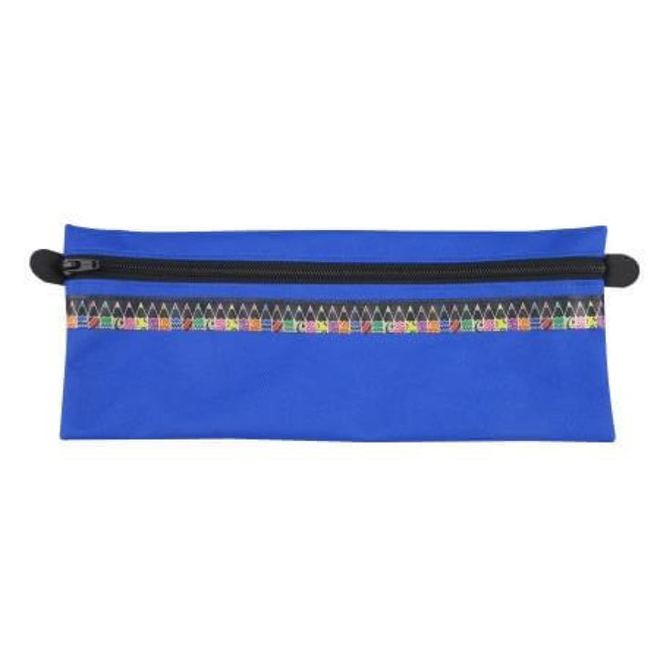 BANTEX Nylon Pencil Bag with Zip &amp; Pencil Ribbon 32cm