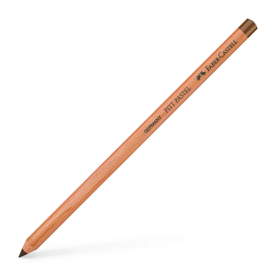 Faber-Castell Pitt Pastel Pencil 280 Burnt Umber Box Of 6 - A112180