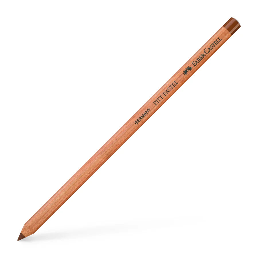Faber-Castell Pitt Pastel Pencil 283 Burnt Siena Box Of 6 - A112183