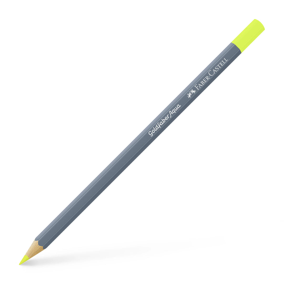 Faber-Castell Goldfaber Aqua Watercolour Pencil 105 Light Yellow Glaze Box Of 12 - A114604