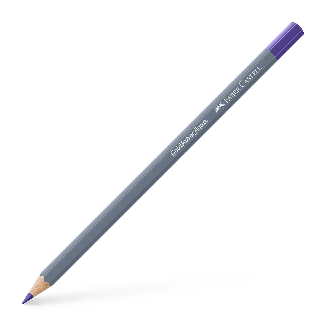Faber-Castell Goldfaber Aqua Watercolour Pencil 136 Purple Violet Box Of 12 - A114635
