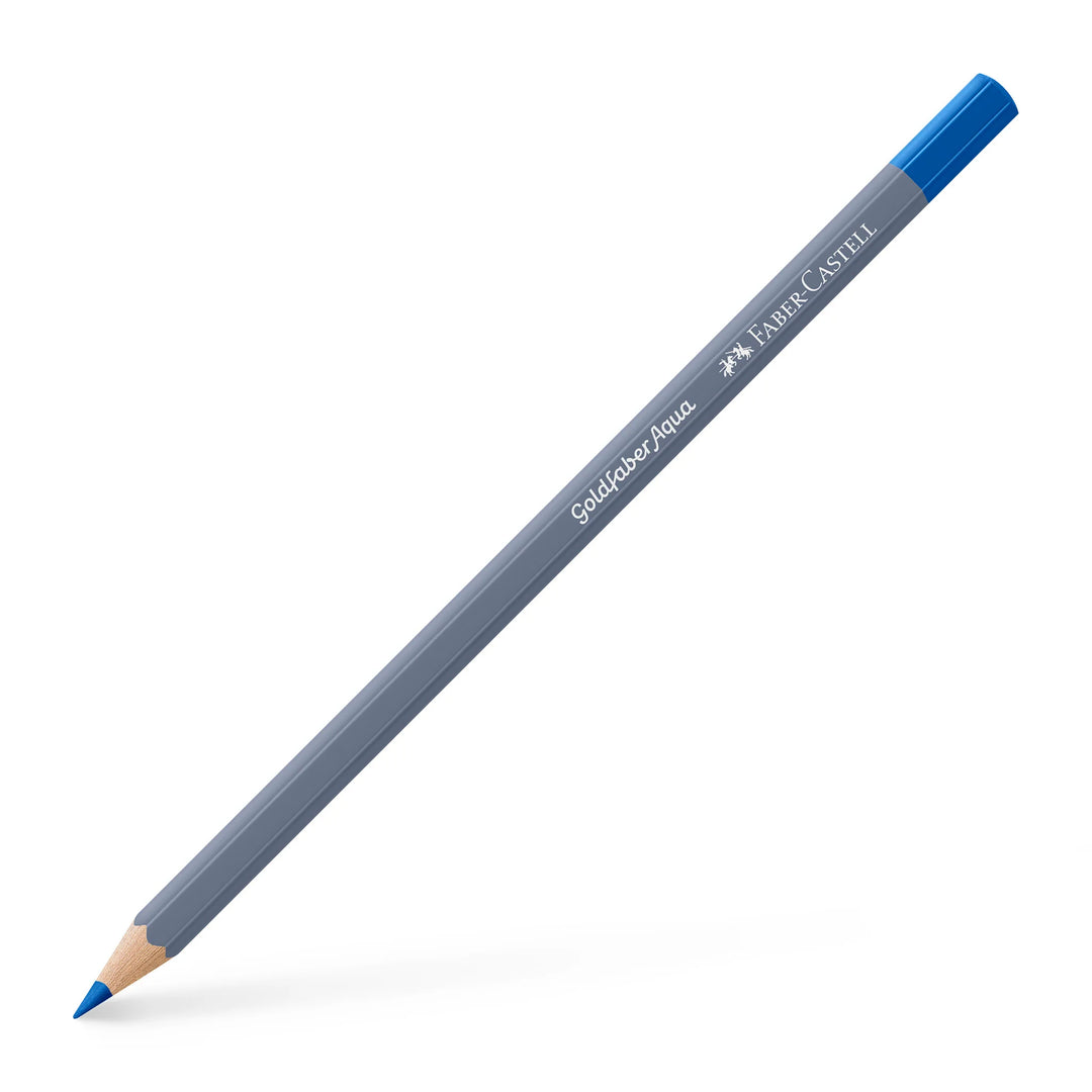 Faber-Castell Goldfaber Aqua Watercolour Pencil 149 Bluish Turquoise Box Of 12 - A114649