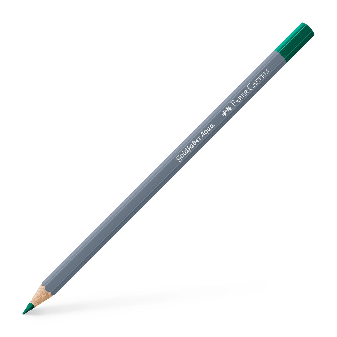 Faber-Castell Goldfaber Colouring Pencil 161 Phthalo Green Box Of 12 - A114661
